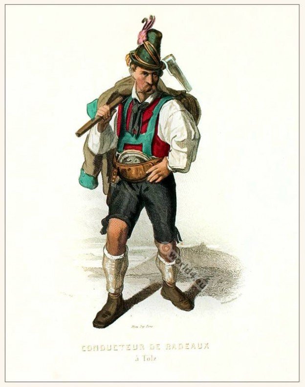 Traditional Bavarian Costumes Archive