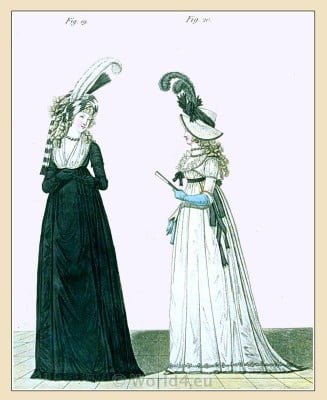 Regency, Gallery, Fashion, costumes, Mourning, dresses, Jane Austen