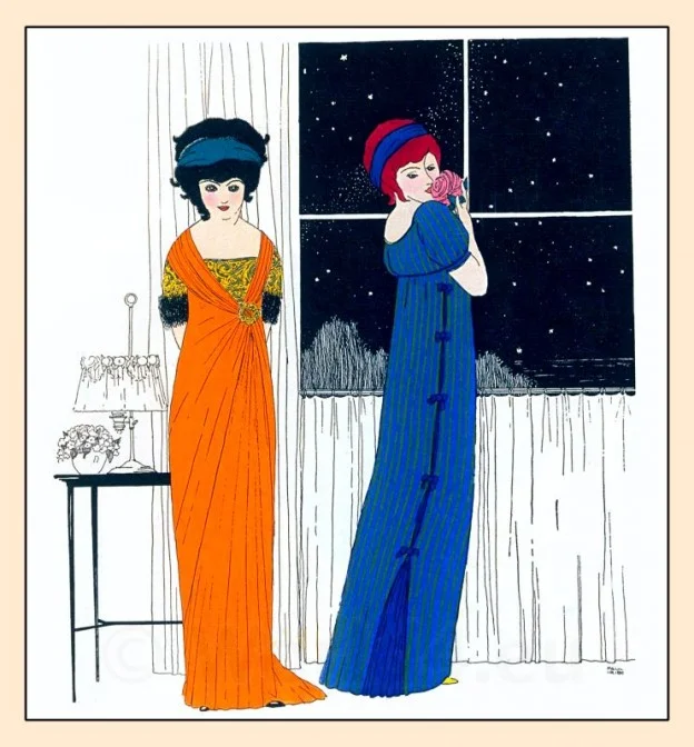 Paul Poiret, Art Nouveau, Fin de siècle, Belle Époque, fashion,