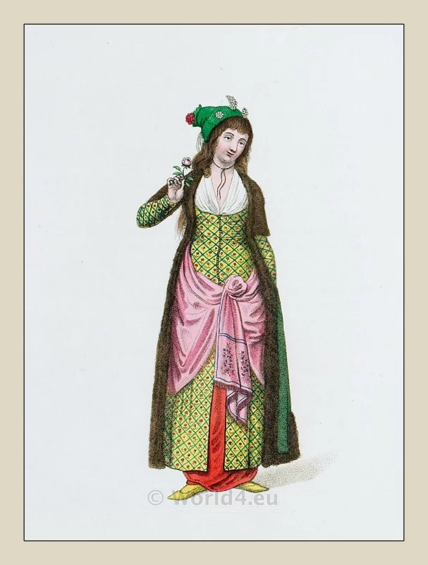 新品 オスマントルコの衣装　Ottoman Costumes【稀少本】 Ottoman harem girls costumes in 19th century.