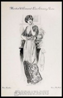 Martial & Armand Lace Evening Gown. Paris Spring Season 1913.