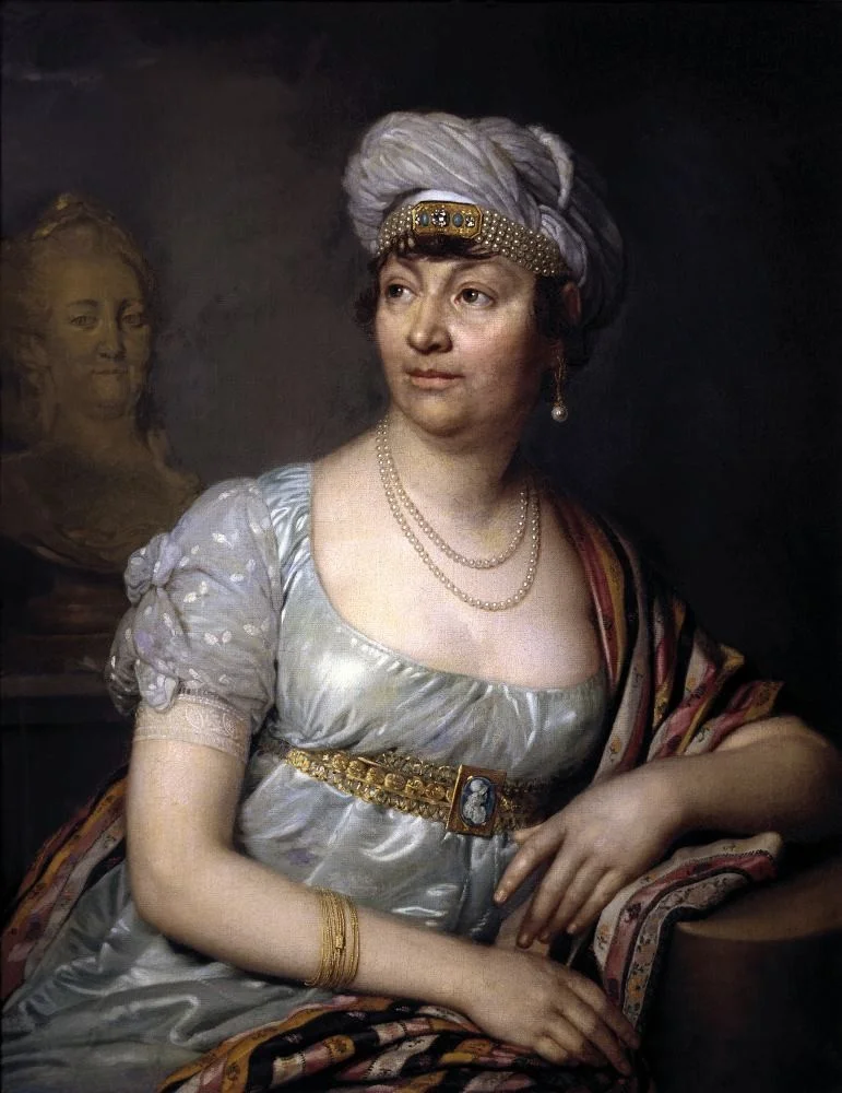 Madame de Staël, French, writer, Saloniere,