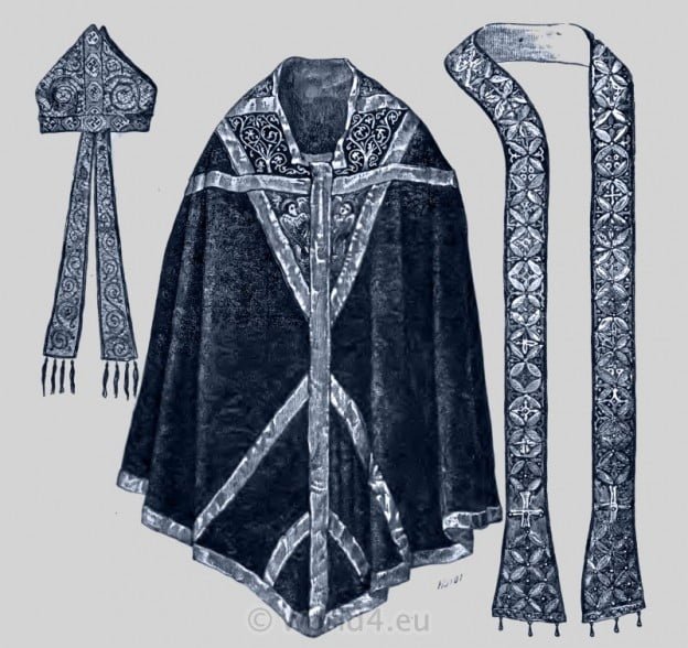 Archbishop, Becket, Canterbury, Ecclesiastical, Chasuble, Mitre, Stole,