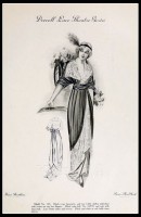 Drecoll Lace Theatre Gown. Paris Spring Season 1913.
