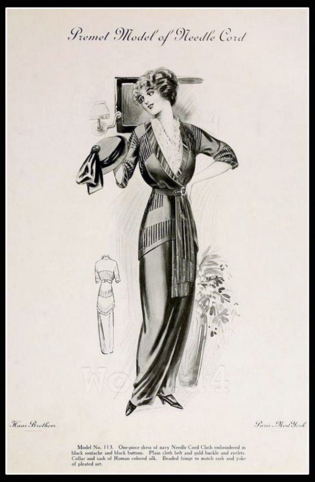 Model, France Fin de siècle, French, haute couture, Belle Epoque, cocktail dress, Couturier, Premet,