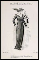 France Fin de siècle fashion. Haas brothers, for the spring season, 1913.