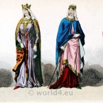 Costumes of the 11th century. Monastic, Normanns, Crusaders. | Costume ...