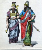 Assyrian High Priest and King clothing