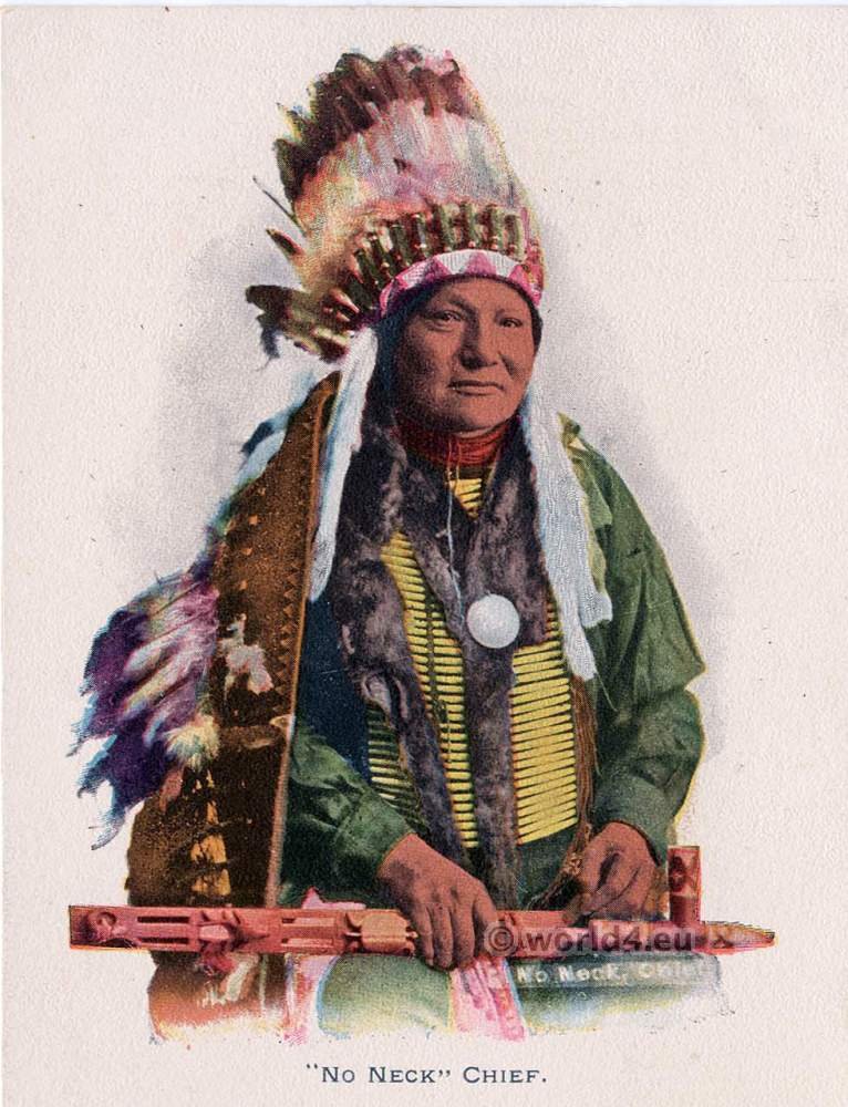 No Neck, Hunkpapa, Sioux, Indian, chief, Hunkpapa, Sioux, Eagle, feather, bonnet, U.S. Grant, peace, medal, pipe,