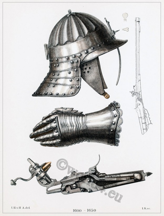 weapons, Helmet, gloves, Musketeer rifle, Armor, Musket,