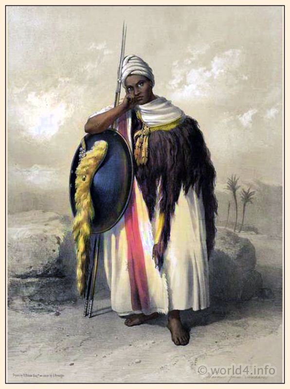 Warrior from Amhara, Ethiopia. The Oriental Album.