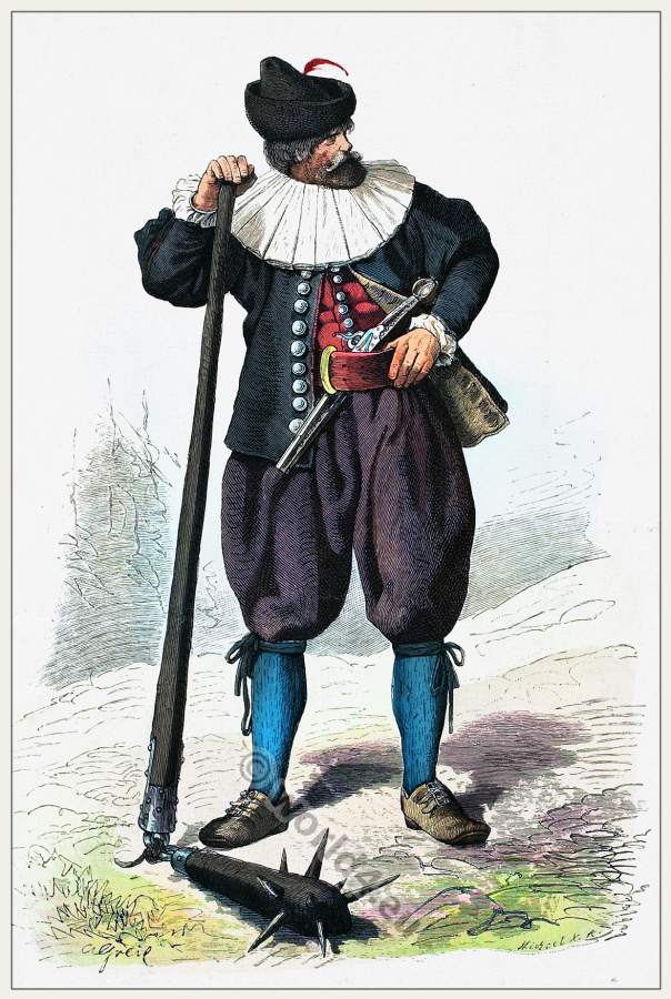 Peasant from Upper Austria 17th century.