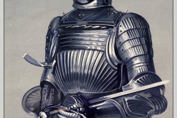 Knight, Gigantic, warrior, Bosworth Field, armour, Abbotsford, England,