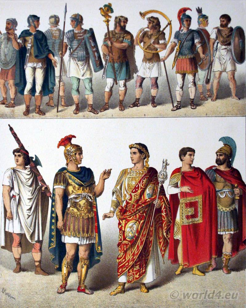 Imperial Roman. Clothing of Lictor, General, Triumpher, Magistrate.