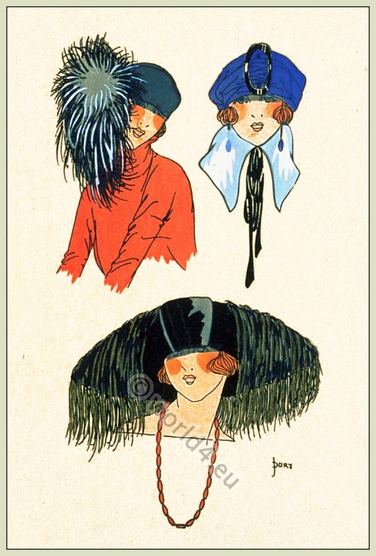 Jane Blanchot. Fashion - Créations, 1922.
