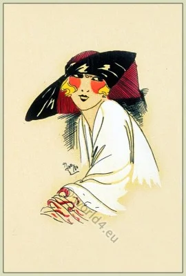 Cady, Chapeaux, Très Parisien, Art-deco, flapper, roaring twenties, fashion,