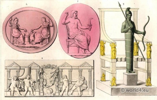 Greco, Roman, Classical, Antiquity, Statue, sculpture, gods