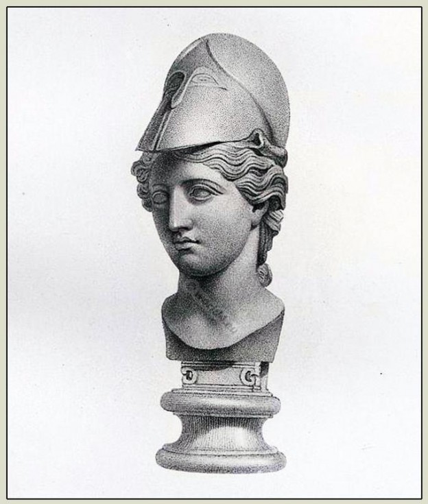 Minerva, helmet, Goddess, ancient Marbles, British Museum,