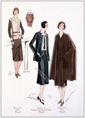 Coco Chanel Costumes, February 1930.