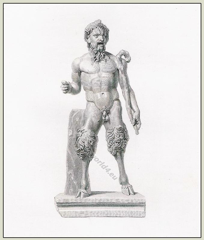 Faun, Pan, Satyr, Greek, sculpture, ancient