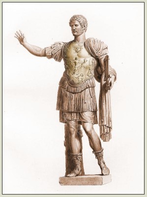 Hadrian, Antique, Statue, Roman, emperor,