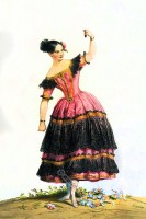 Fanny Elssler dances the Cachucha, 1836