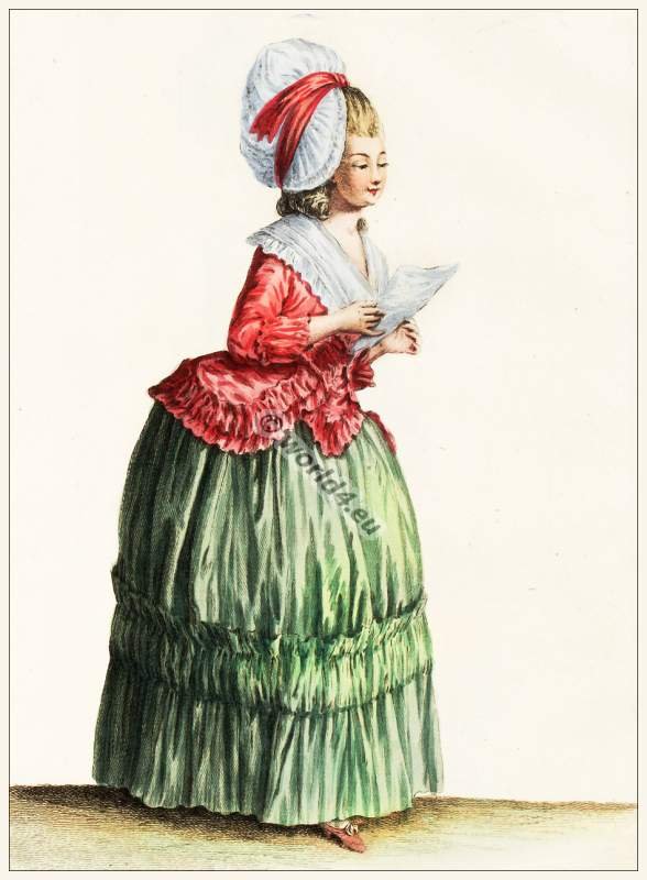 The Evolution of Modern Feminine Fashion 1786.