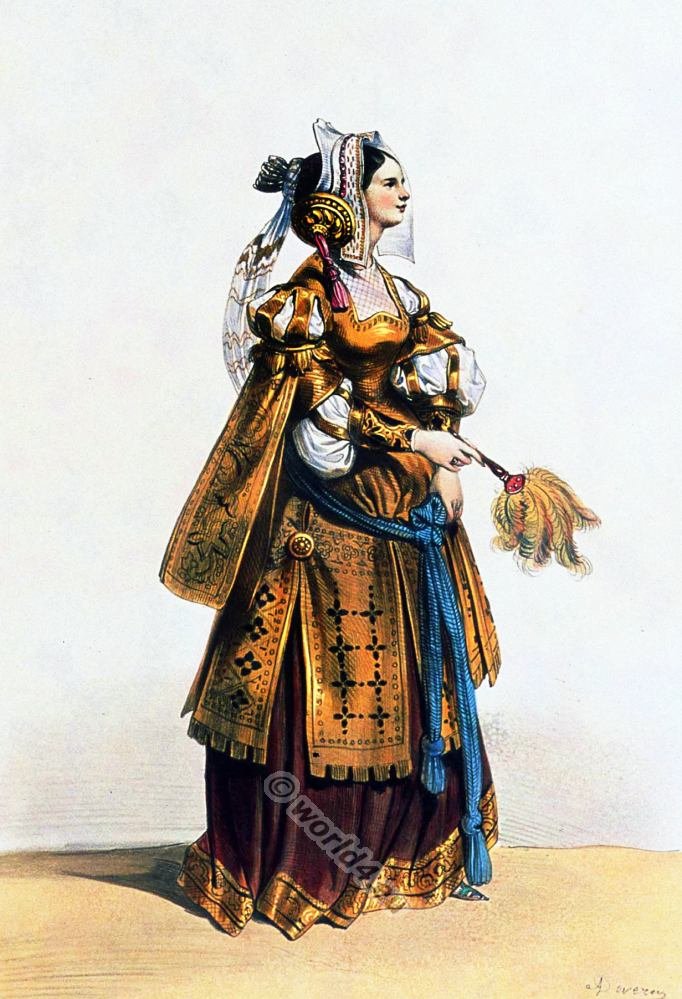 medieval noblewoman clothing