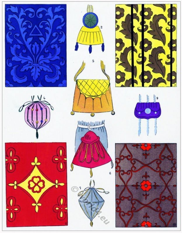 Étoffes, modes, renaissance, Costume, féminin, français,