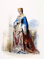 Princess according to the times of Anne De Bretagne, 1420