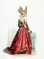 French fashion history. Middle Ages. 1422 to 1483.