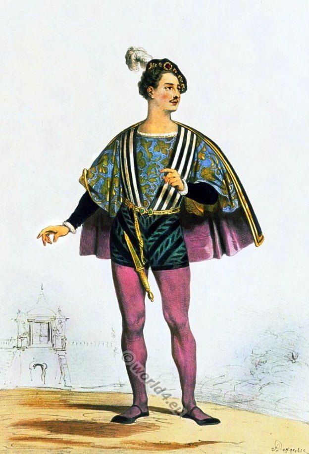 Italian, nobleman, Renaissance, costume, fashion, history,