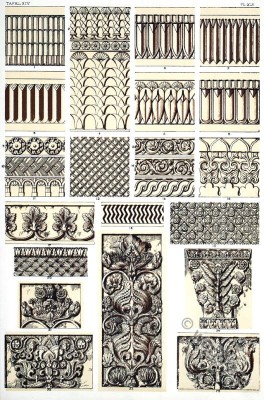 decoration, Ancient, Assyria, column, ornaments 