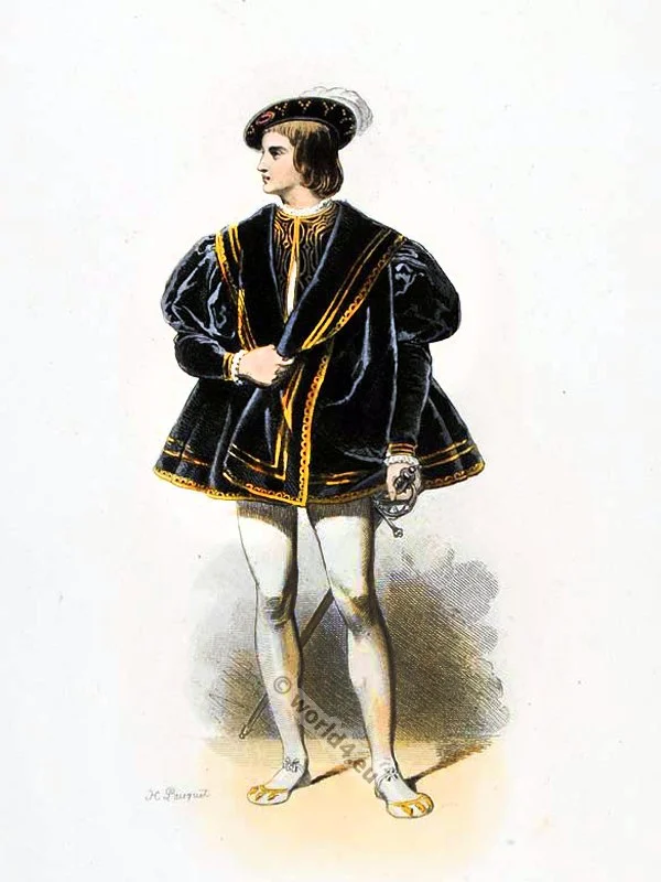Francis III, Brittany, Dauphin, Renaissance, costume