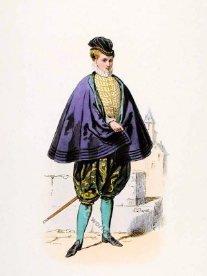 Ancien Régime fashion. Spanish clothing fashions. Renaissance nobility costume.