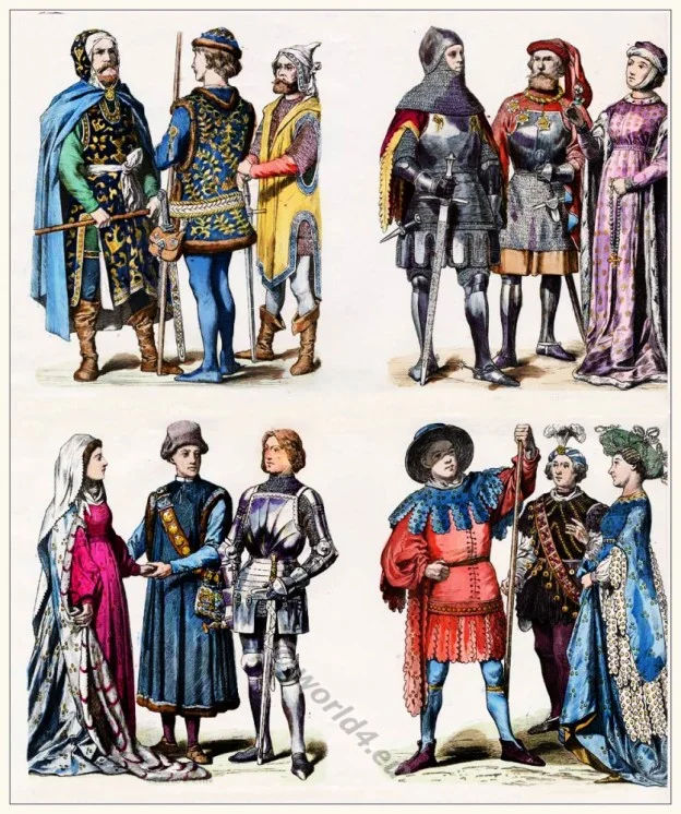 Middle Ages Fashion History Medieval Fashion Era======= In The History