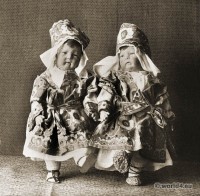 Kathe Kruse dolls. Little Russians 1912.