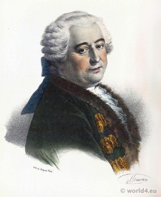 Claude Adrien Helvétius. French littérateur. 18th century philosopher