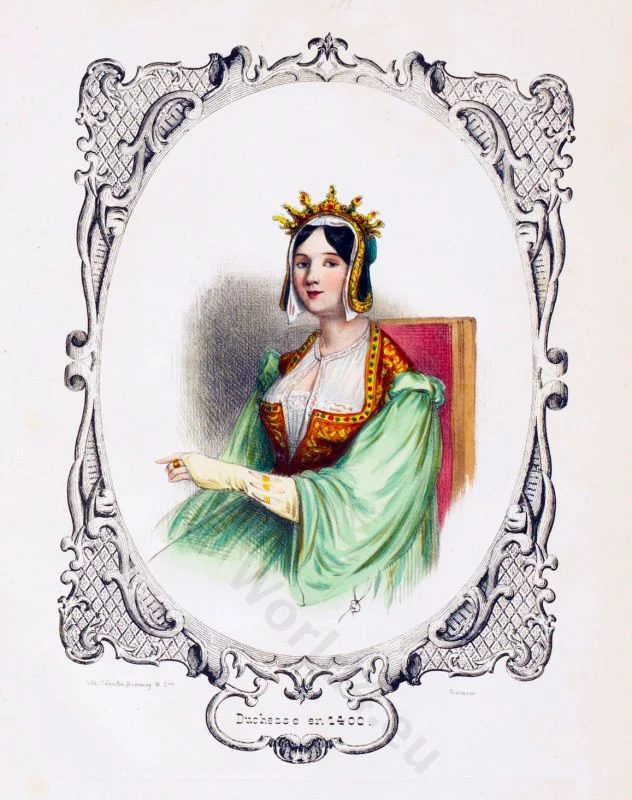 Gavarni, Duchesse, Nobility, Middle ages,