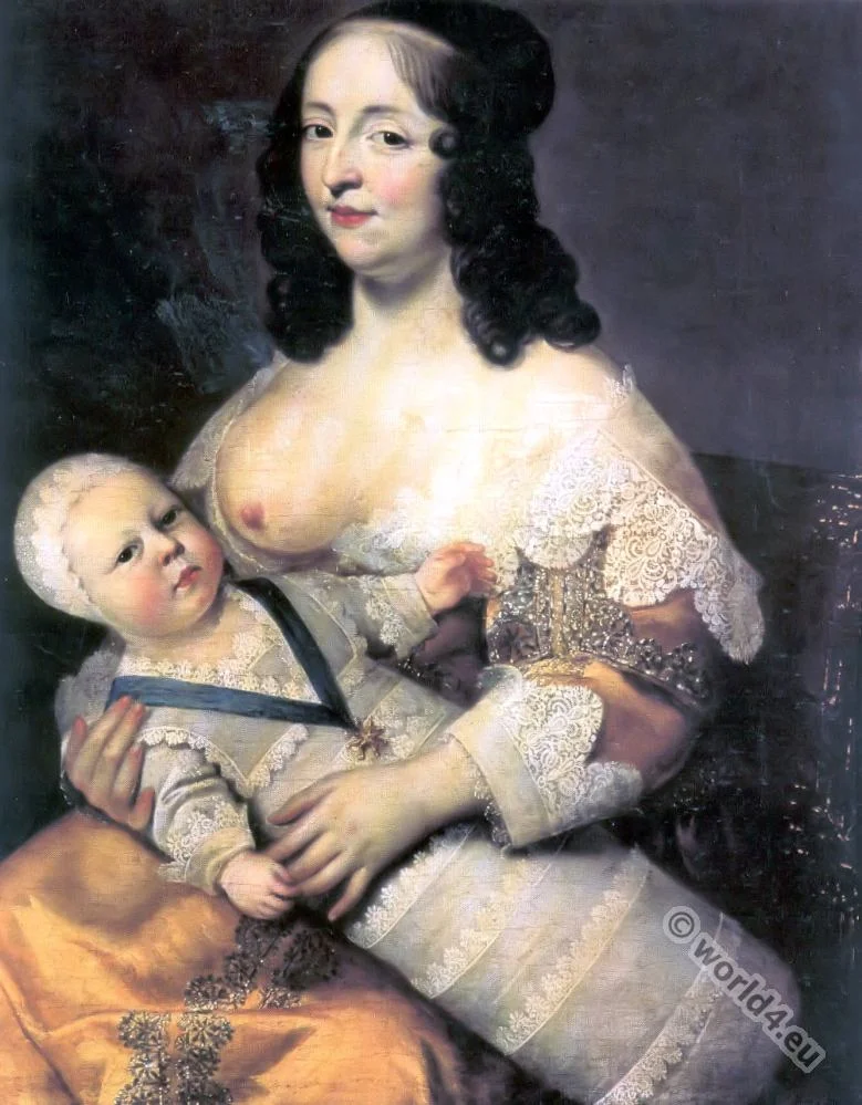 Longuet de la Giraudiére. Nurse of Louis XIV. 17th century history