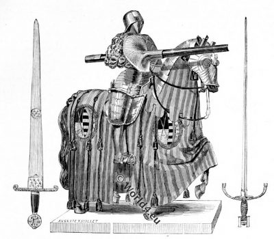Tournament, armor, 15th century, armour, sword