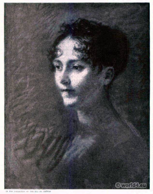 Joséphine de Beauharnais. Pastel By Pierre Prud'hon