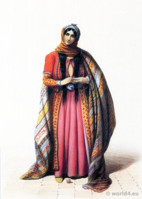 Woman from Isfahan, Iran 1850.