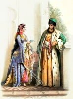 Traditional Armenian costumes 1850s.