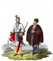 A Circassian Prince or Nobleman completely armed.