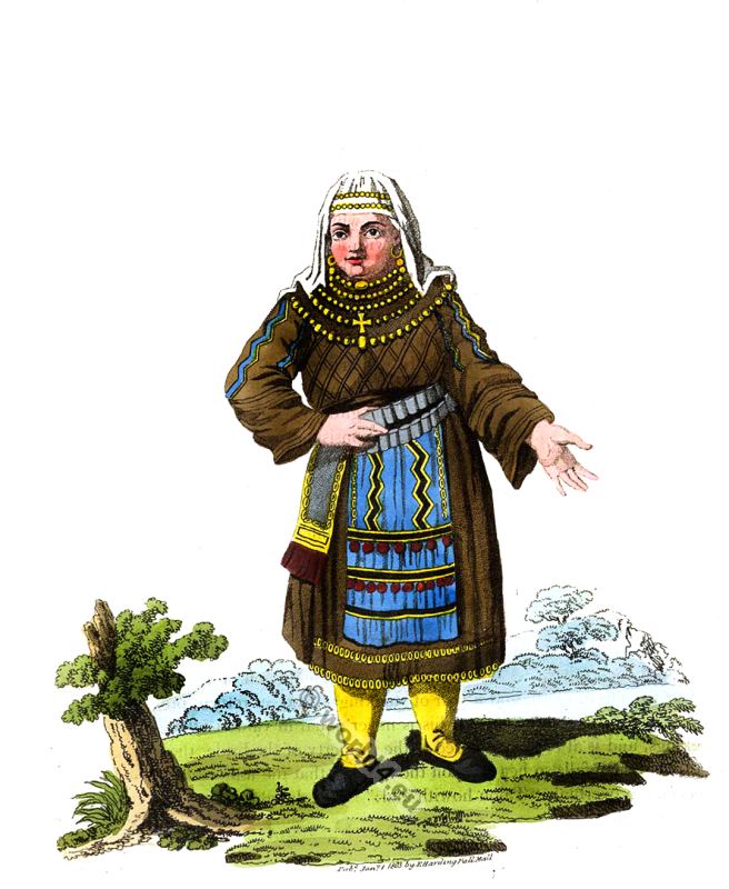 A Female Peasant of Finland.