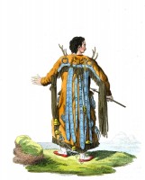 Back view of an Evenki Shaman in the Vicinity of the Argun.