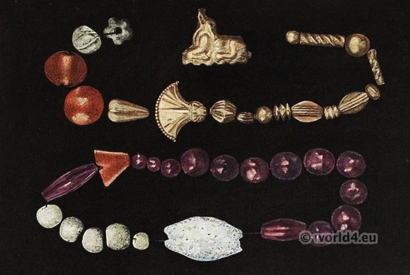 Beads, Temple, Tomb, Knossos, Minoan, jewelry