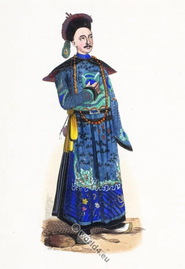 Mandarin, China, imperial, dress,