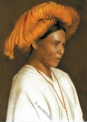 Mexican Zapotec clothing. Traditional Mexican native costume